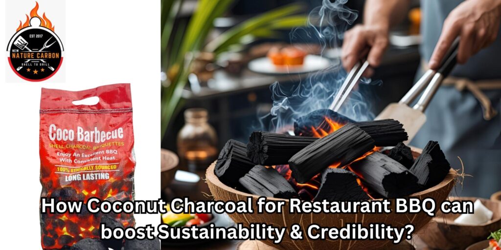 How Coconut Charcoal for Restaurant BBQ can boost Sustainability & Credibility?