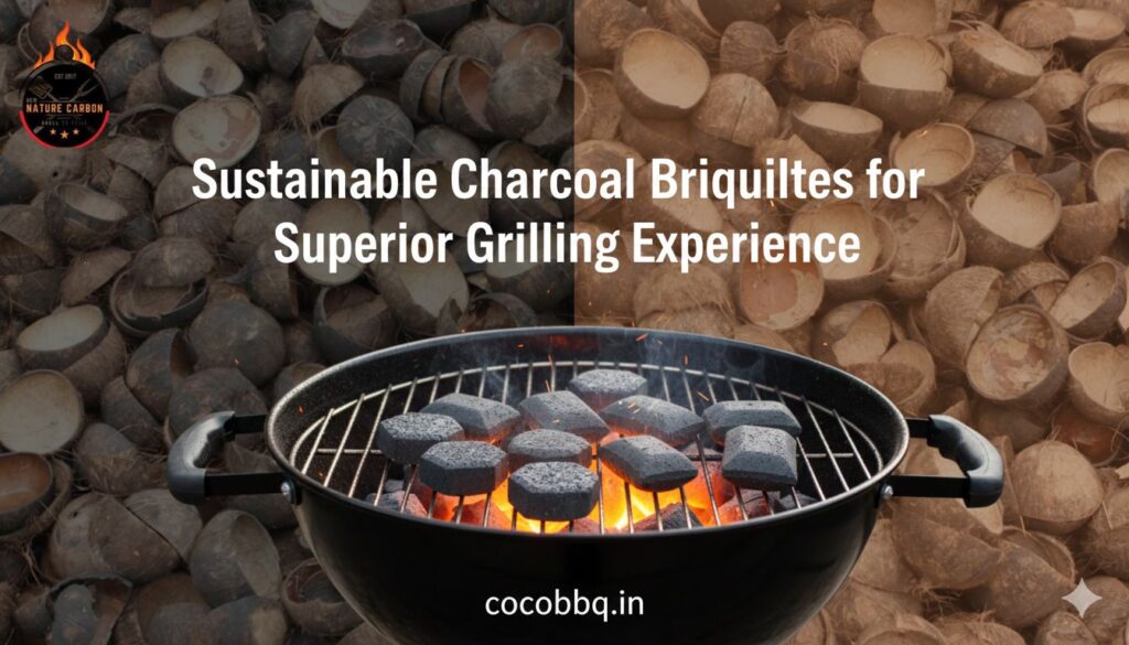 Sustainable Charcoal Briquettes for Superior Grilling experience