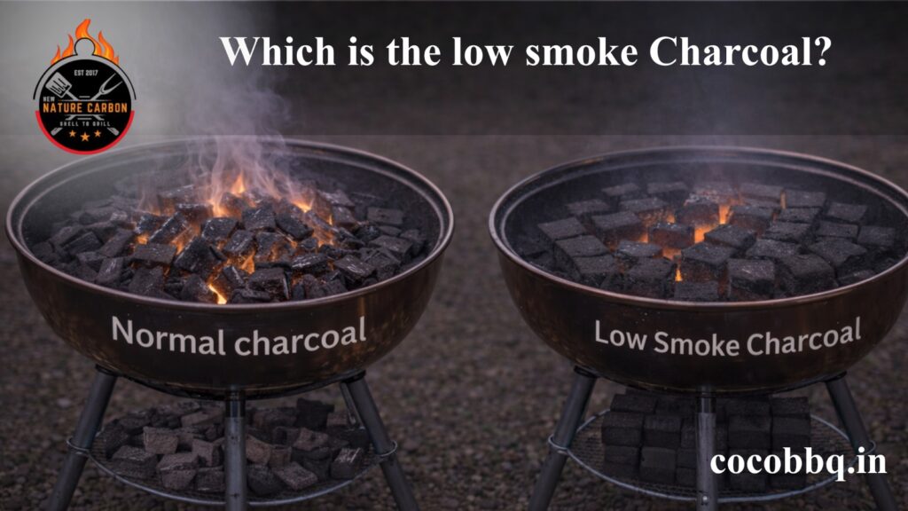which is the low smoke charcoal – clean burning charcoal for bbq by cocobbq