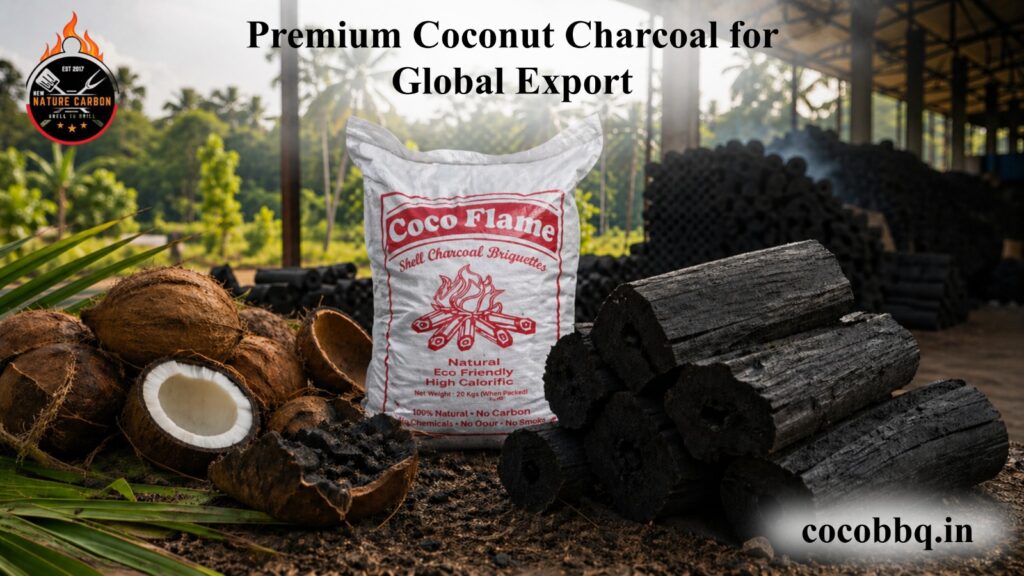 From Erode to Indonesia: Coconut Charcoal Export Opportunities & Global Supply Growth