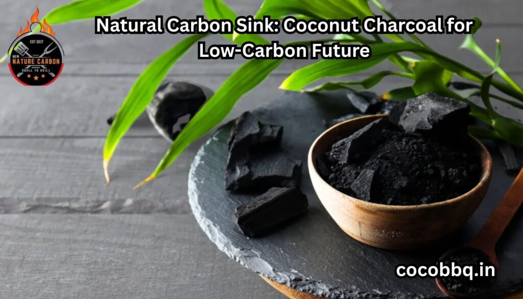 Natural Carbon Sink: Coconut Charcoal for Low-Carbon Future