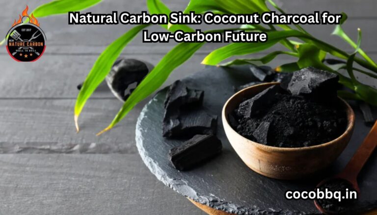 Natural Carbon Sink: Coconut Charcoal for Low-Carbon Future