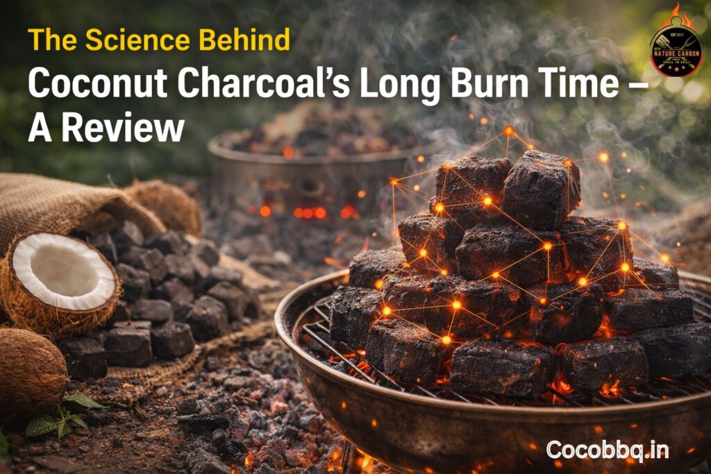 The  Science Behind Coconut Charcoal’s Long Burn Time – A Review.