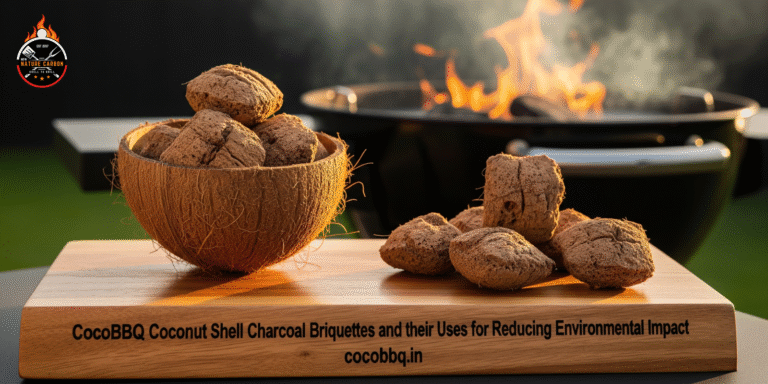 CocoBBQ Coconut Shell Charcoal Briquettes and their use
