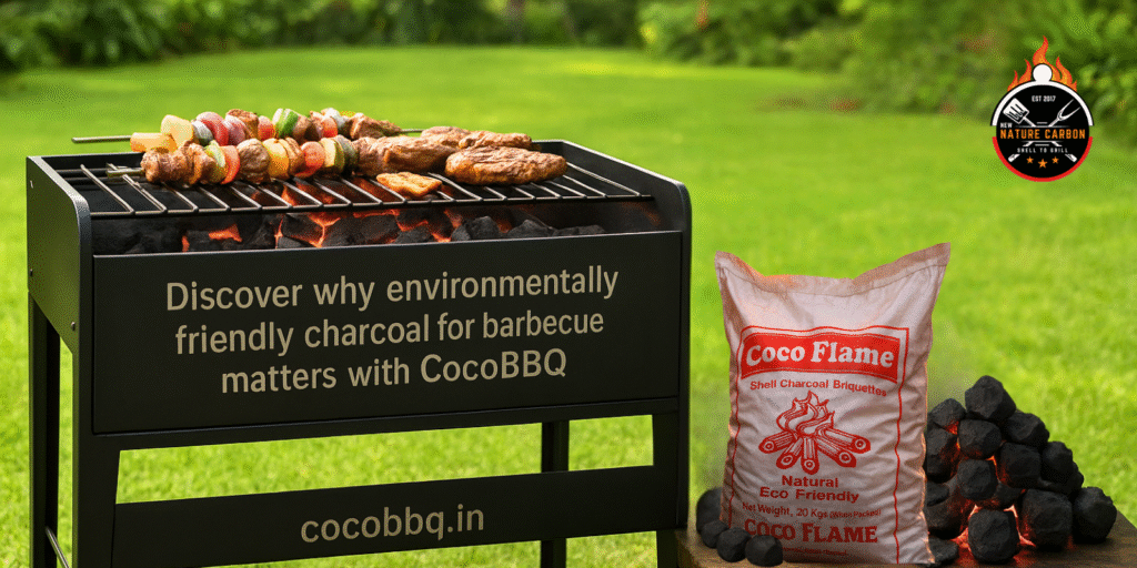 Environmentally friendly charcoal for barbecue
