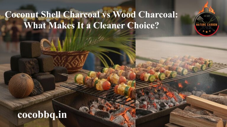 Coconut Shell Charcoal vs Wood Charcoal: What Makes It a Cleaner Choice?