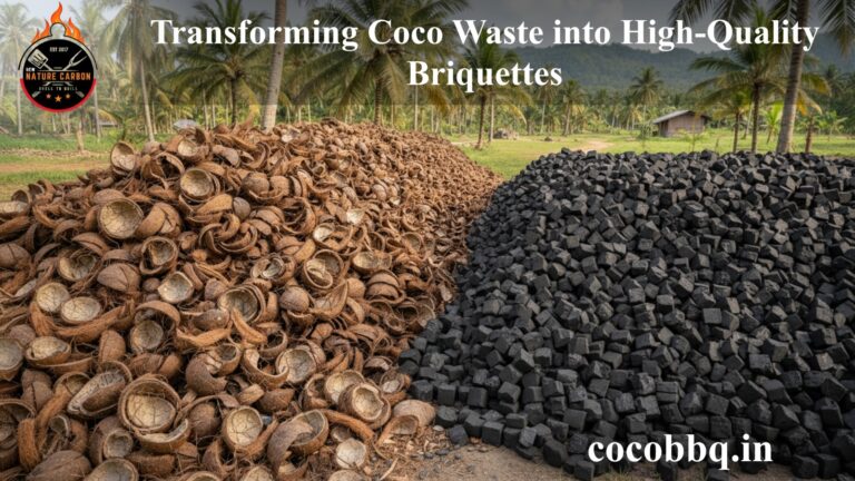 Coco Waste into High-Quality Briquettes