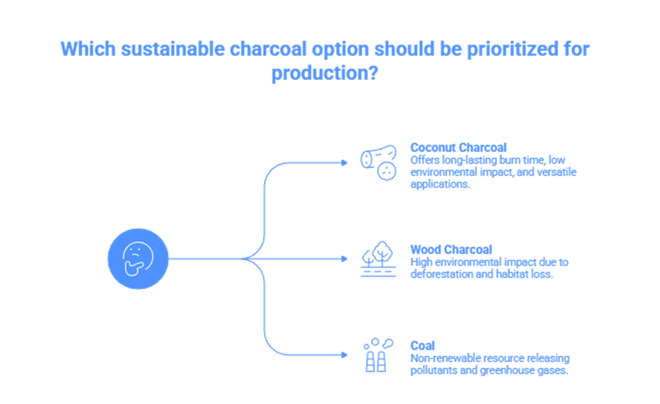 Naturecarbon: Coconut briquette charcoal- The Future of Sustainable charcoal.
